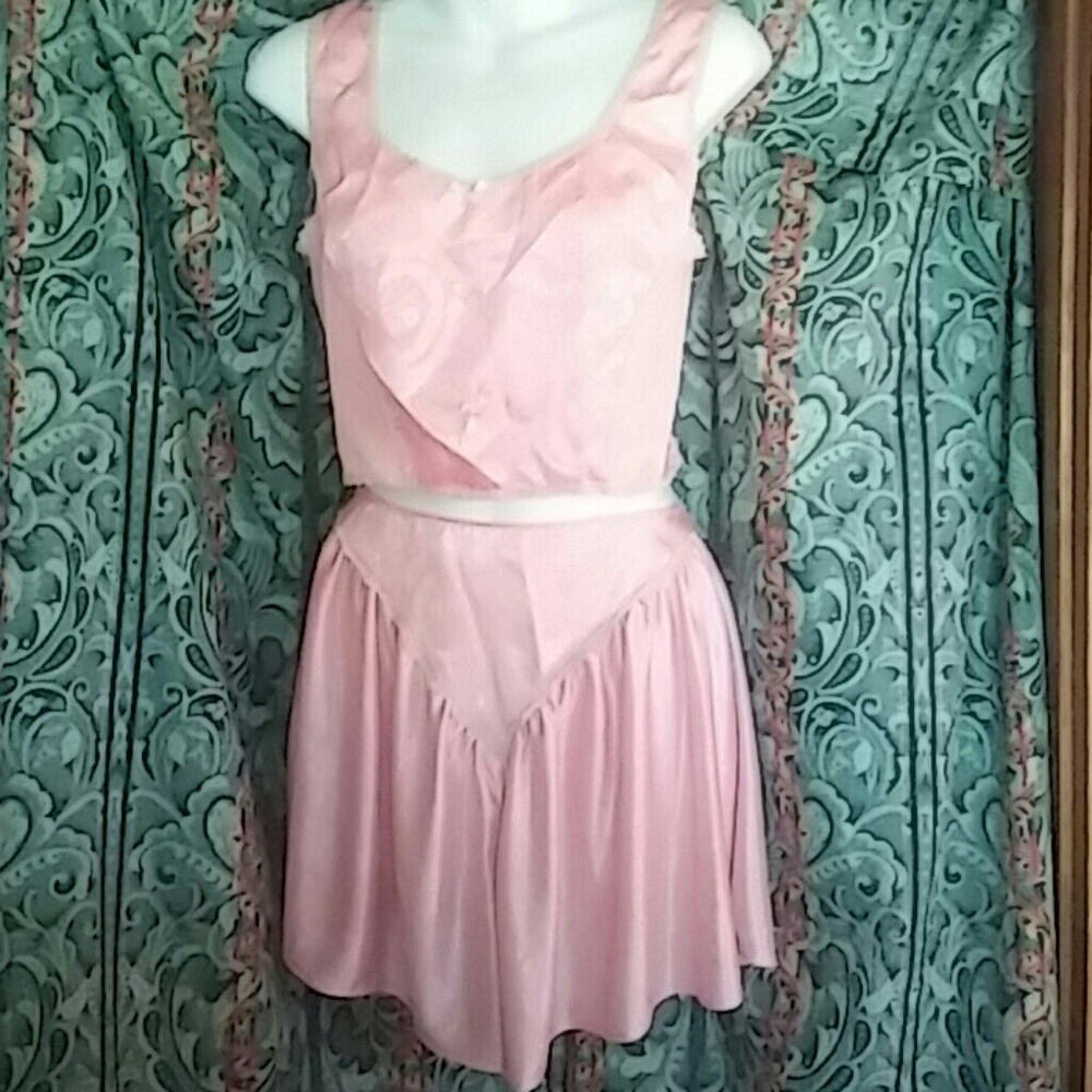 Colesce Couture Lingerie Flutter Shorts Pajama Med